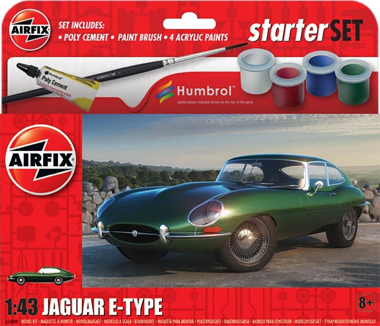 Airfix Airfix Starter Set - Jaguar