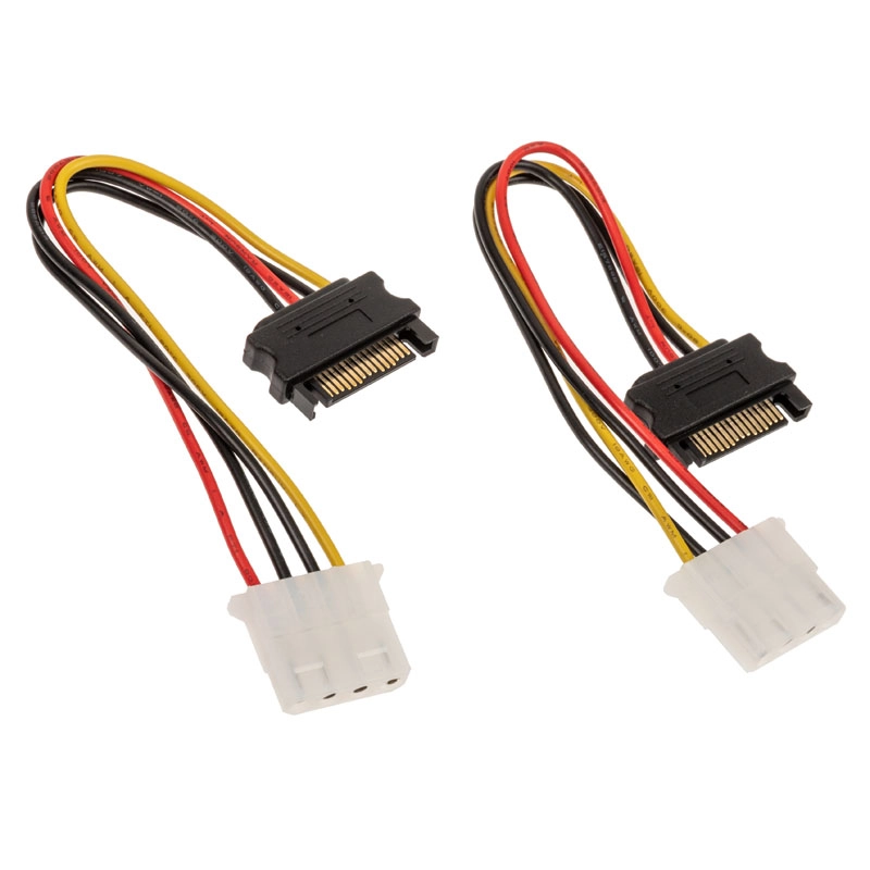 Akasa Molex - SATA 0.15m