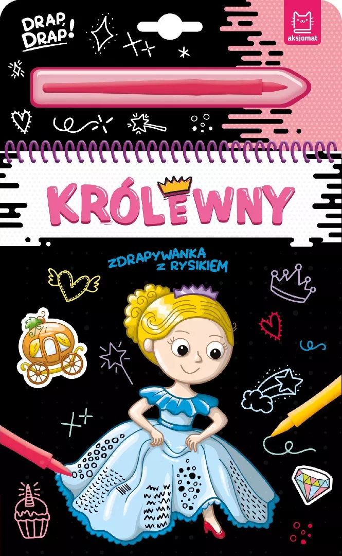 Axiom Princess Scratch Game with Stylus