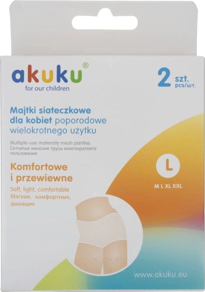 AKUKU A0234 Reusable mesh panties L