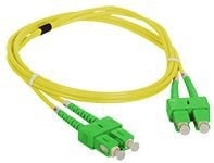 Alantec FO Patch cord SC/APC-SC/APC duplex