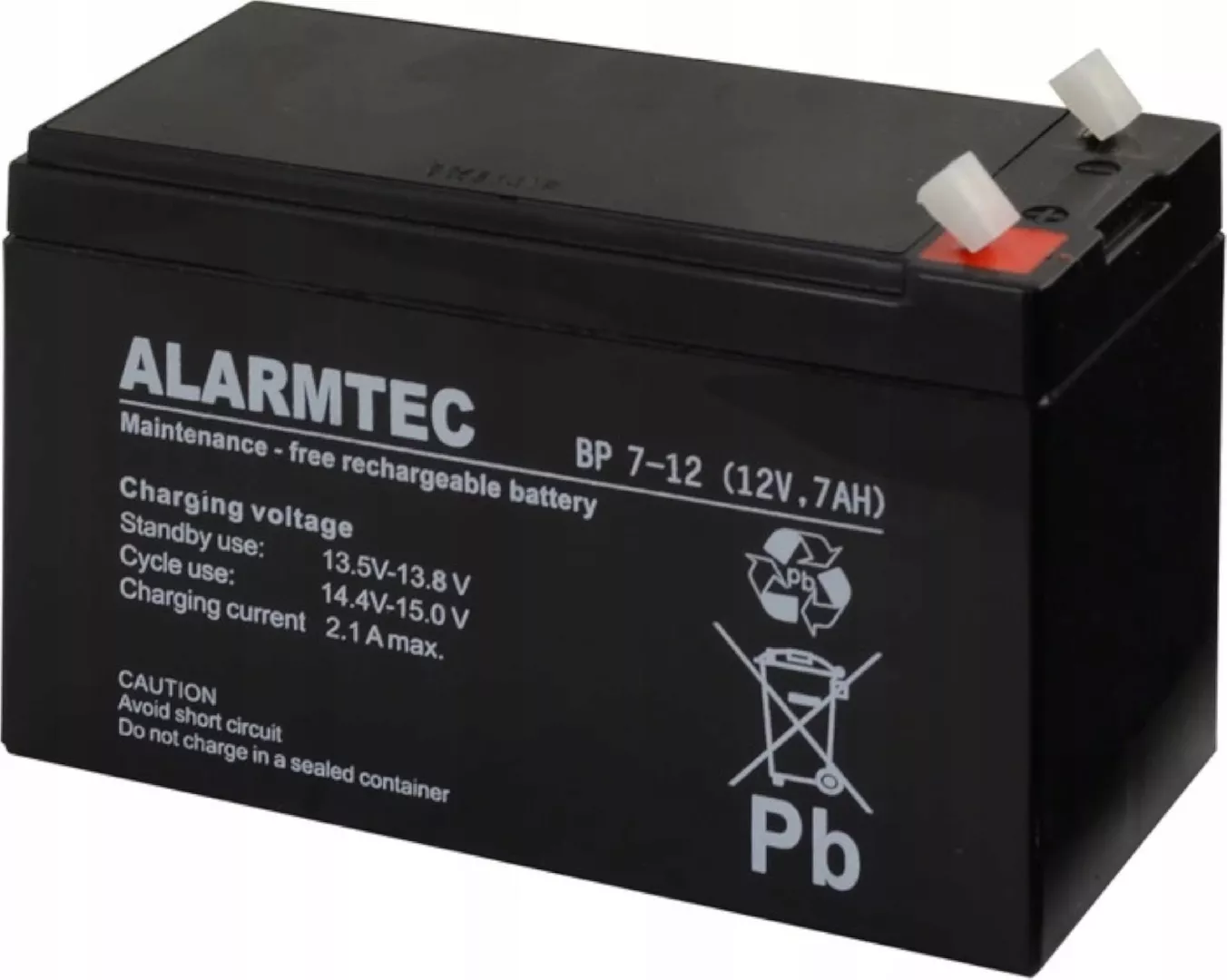 Alarmtec Accumulator 12V 7Ah (BP7-12) BP