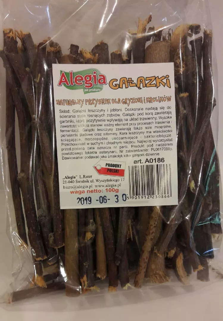 ALEGIA Twigs for rodents - treat