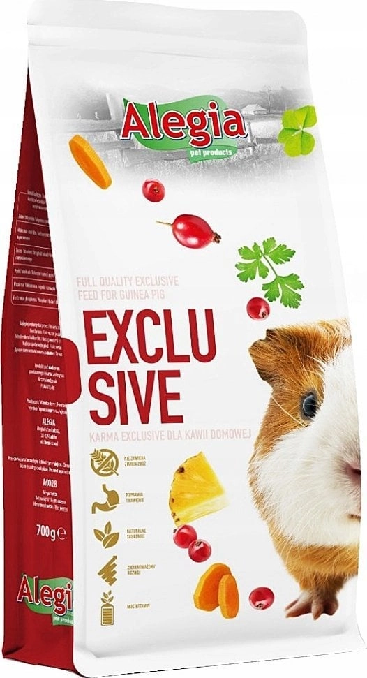 ALEGIA Exclusive Guinea Pig - food