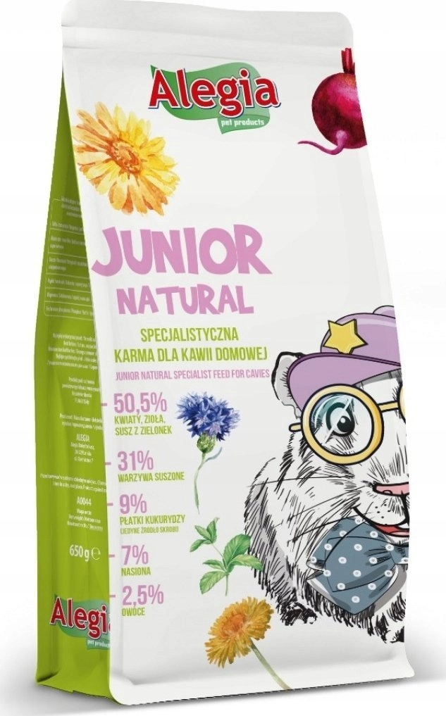 ALEGIA Junior Natural - food for