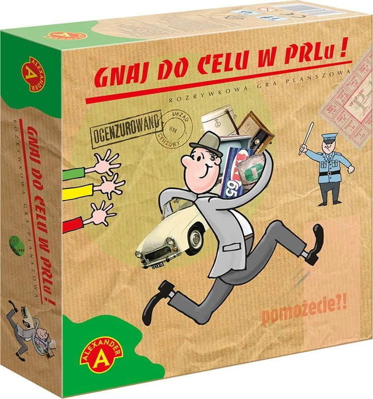 Alexander Board game Rush to the