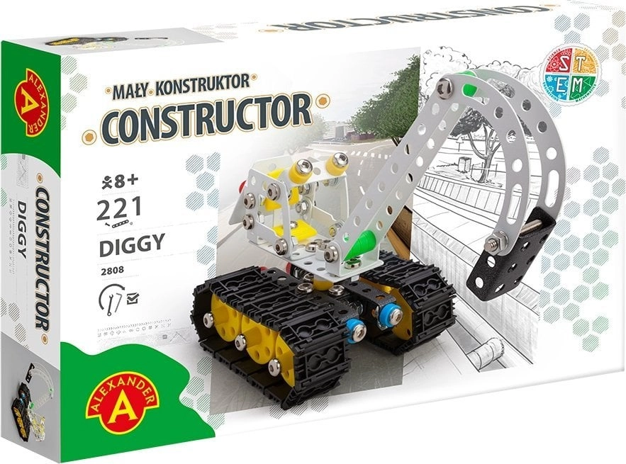 Alexander Metal Constructor - Diggy Excavator