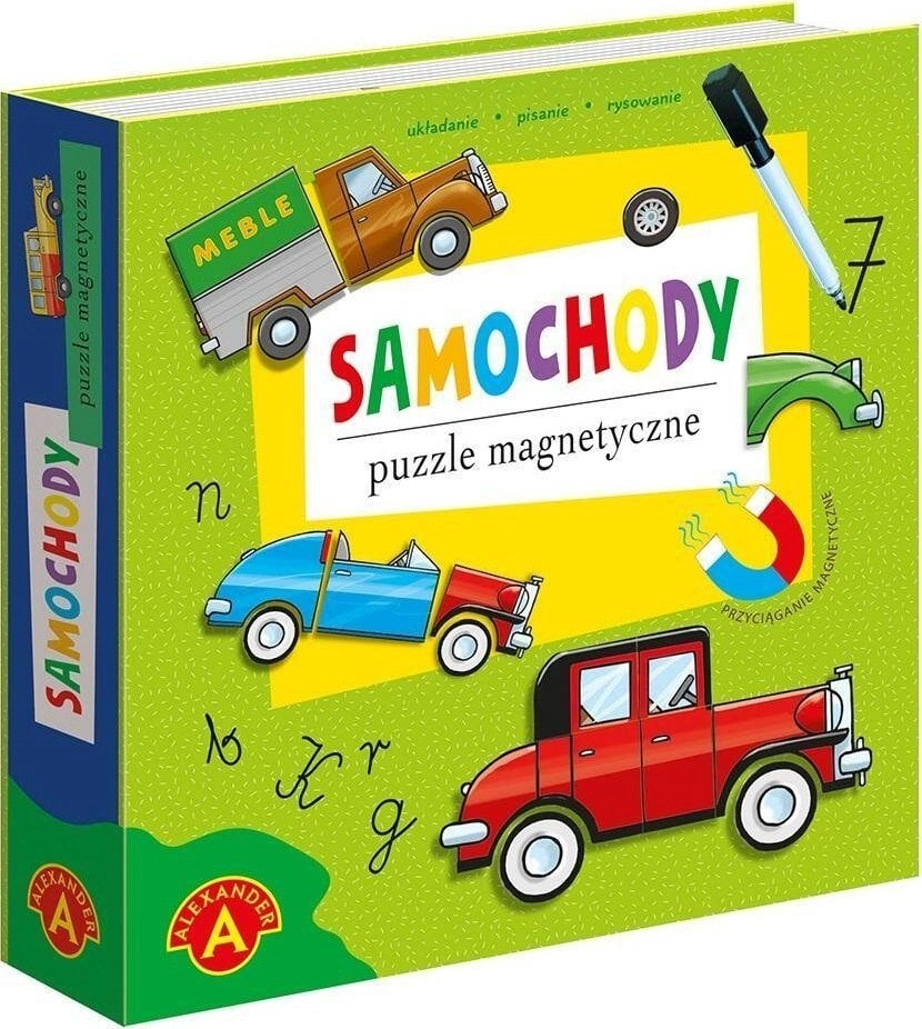 Alexander Magnetic Puzzle Cars jigsaw 26795