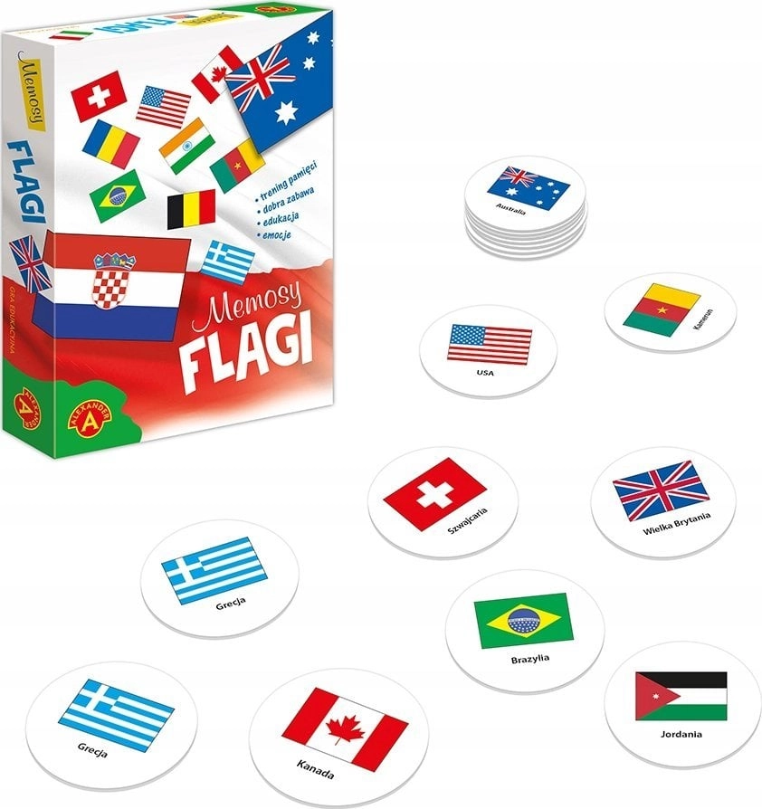 Alexander Educational game - Flags memos
