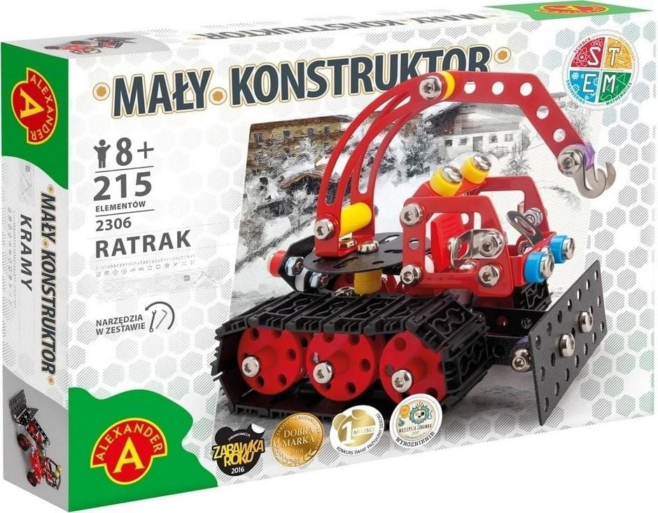 Alexander Mały constructor - snow groomer
