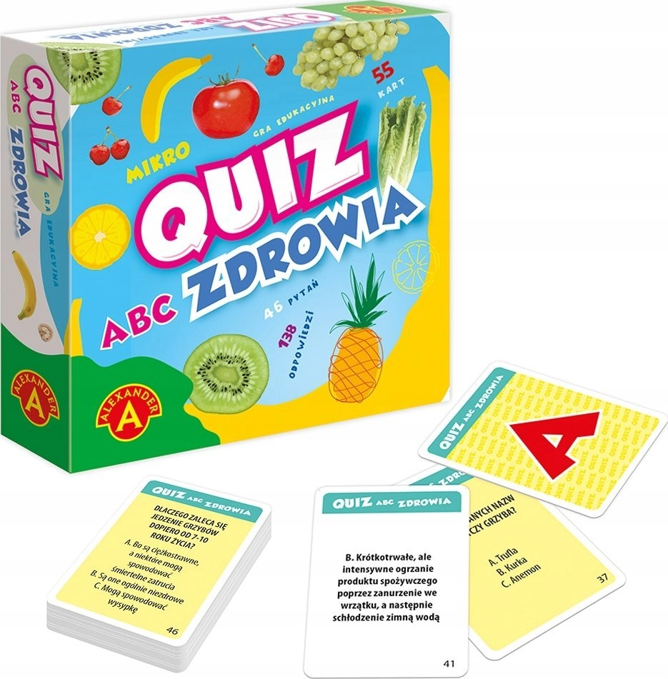 ABC Health Quiz pocket educational game