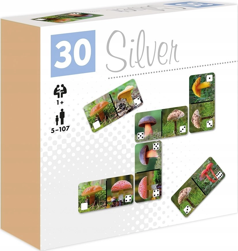 Domino grzyby silver 29000 5906018029000