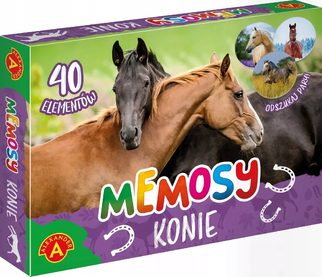 Memory-Memos-Horses Game 5906018027808 GXP-884490