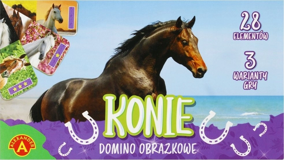 Alexander Game Picture Dominoes. Horses 5906018027846