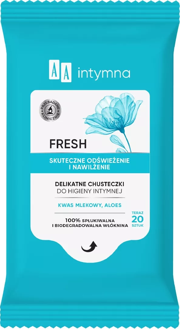 AA_Intymna Fresh delicate wipes for intimate