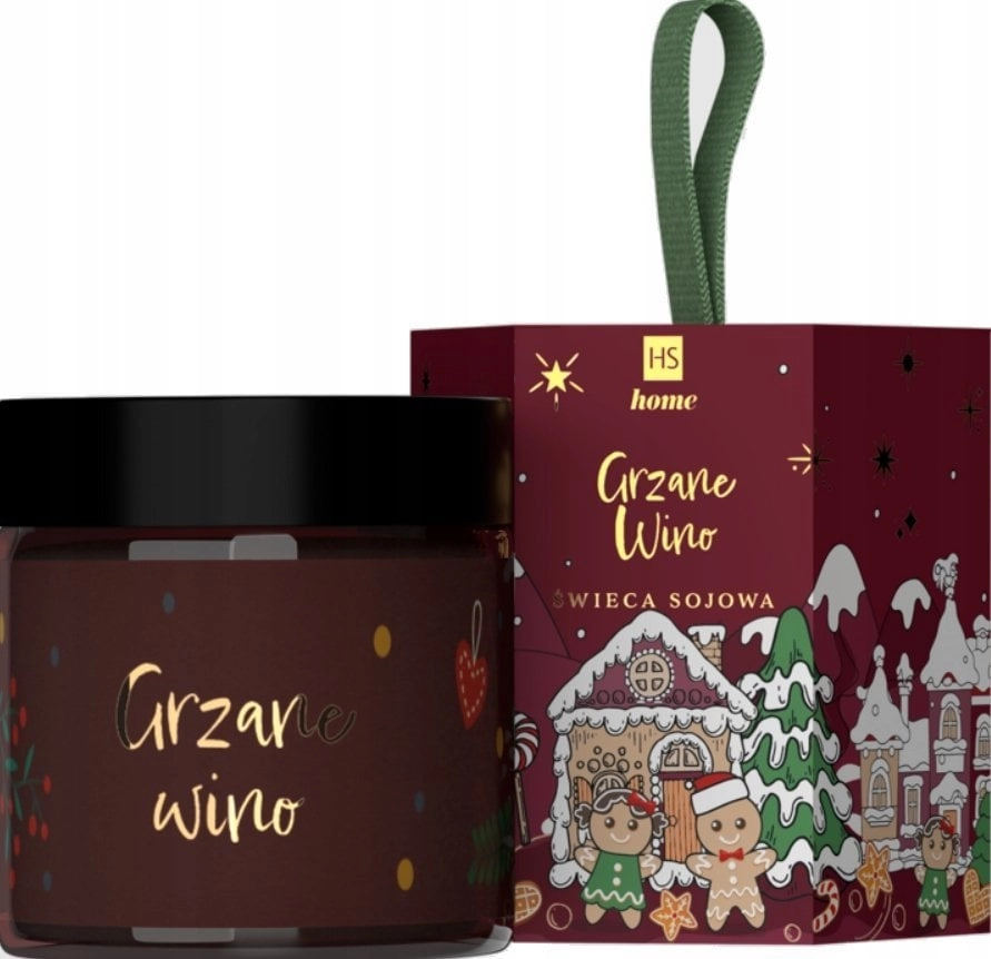 HISKIN alcohol test_Soy candle Christmas mulled