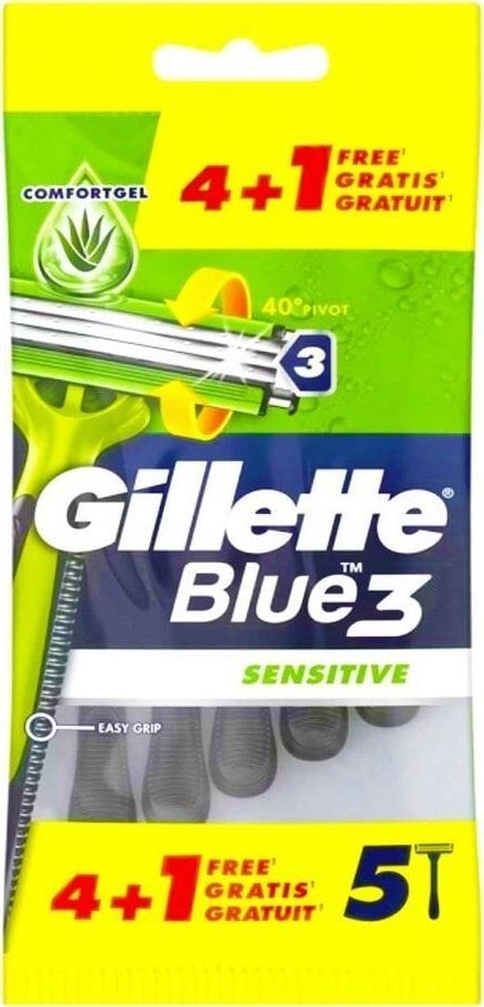 GILLETTE_Blue III Sensitive disposable razor 5