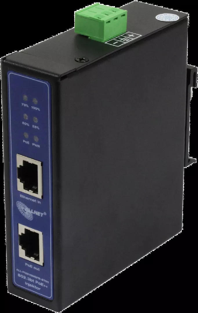 Z ALLNET PoE injector Industrial MultiGigabit
