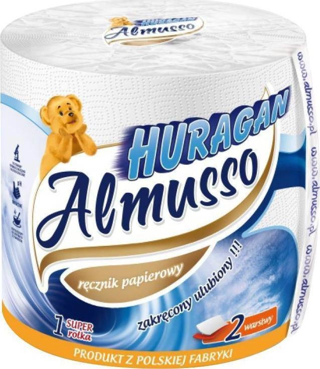 Almusso Hurricane paper towel  2 layers