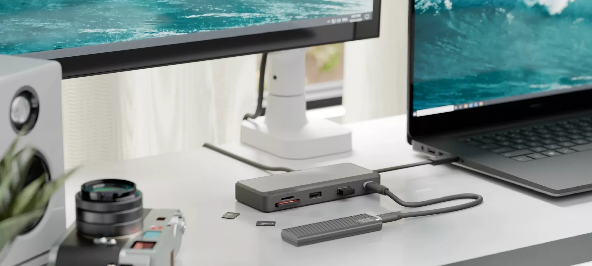 PRO TOUR USB-C 8-IN-1 COMPACT DOCK