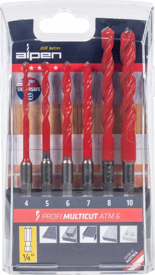 Alpen MultiCut 0000100802100 Carbide metal Multi-purpose