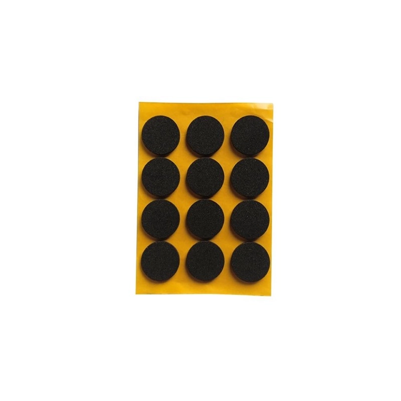 ADHESIVE PADS 2.5MM BLACK D