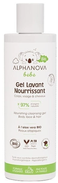 Alphanova Nourishing washing gel for body