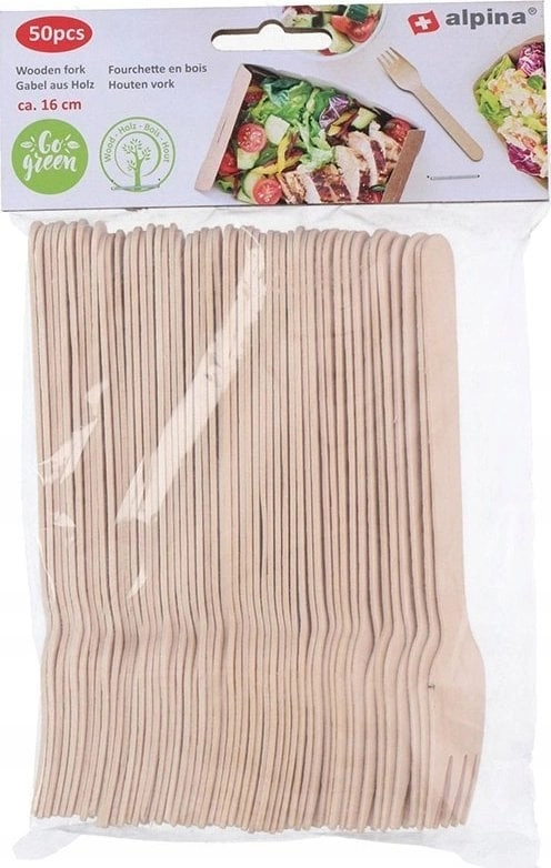 Alpina Alpina - Disposable wooden forks