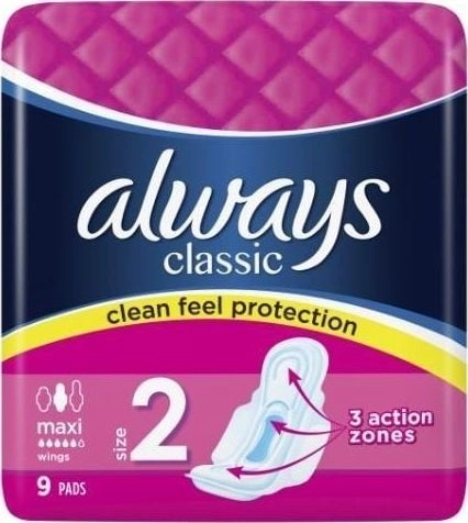 Always Classic Maxi podpaski 9szt. 4015400259459