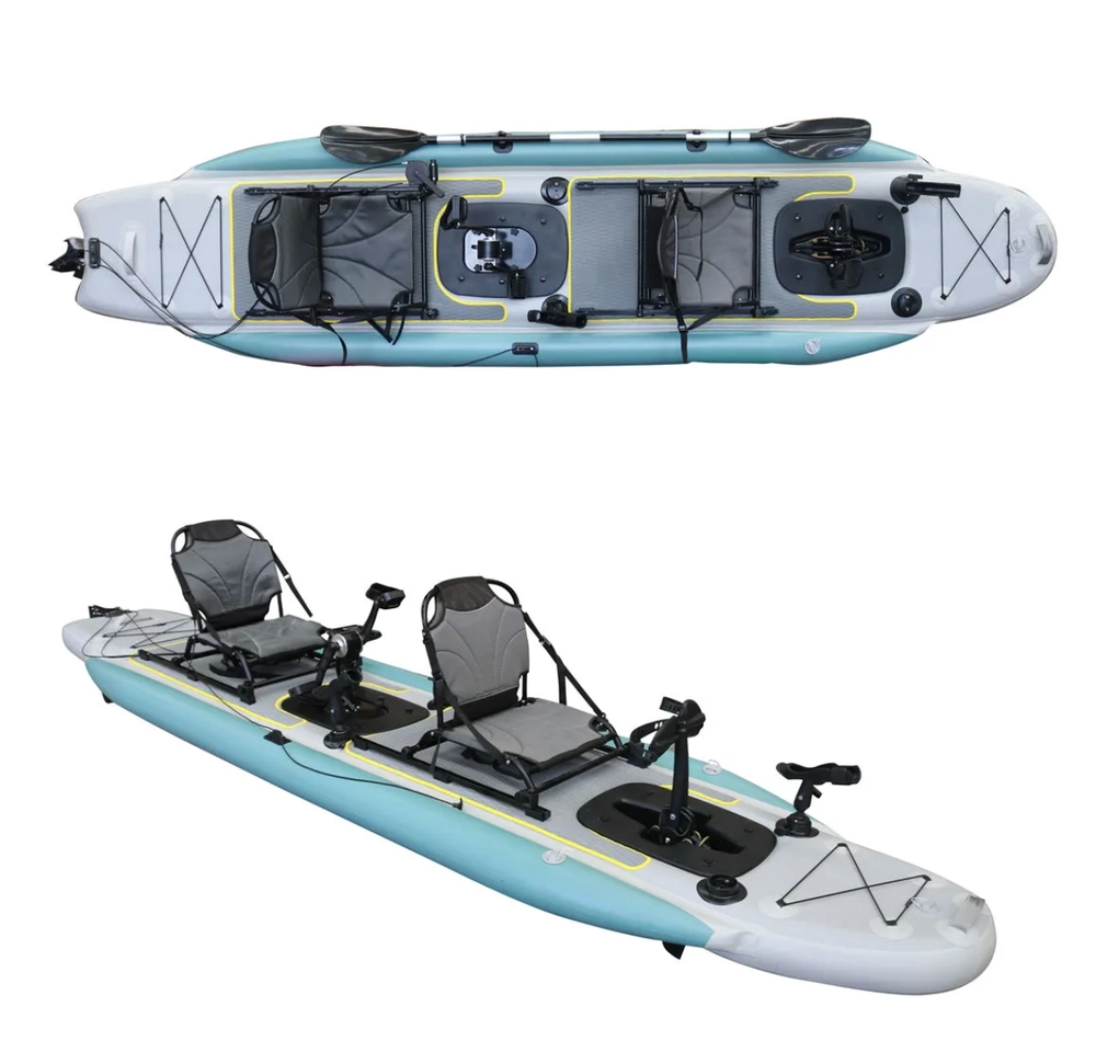 Double inflatable kayak AMBER I-Cruiser II