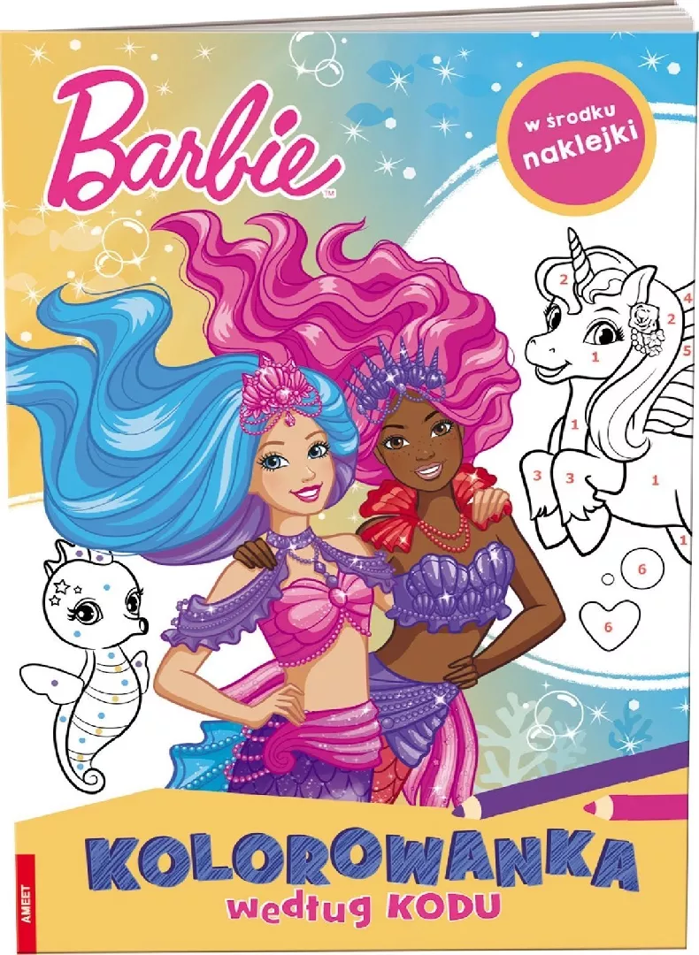 Barbie Dreamtopia Coloring by Code (collective