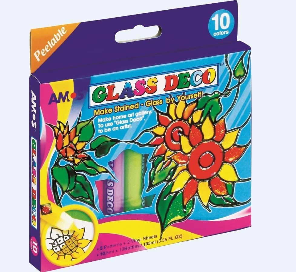 Amos Glass Deco Stained Glass Paints