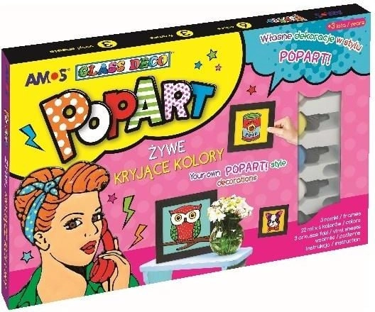 Amos Glass Deco stained glass paints