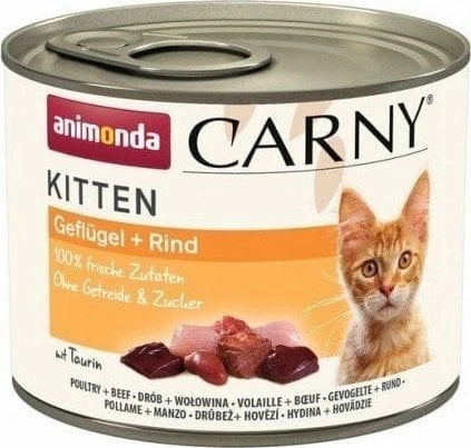 ANIMONDA Carny Kitten Poultry Beef -