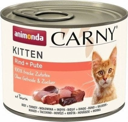 ANIMONDA Carny Kitten Beef with turkey