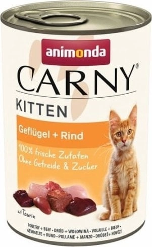 ANIMONDA Carny Kitten Beef with poultry