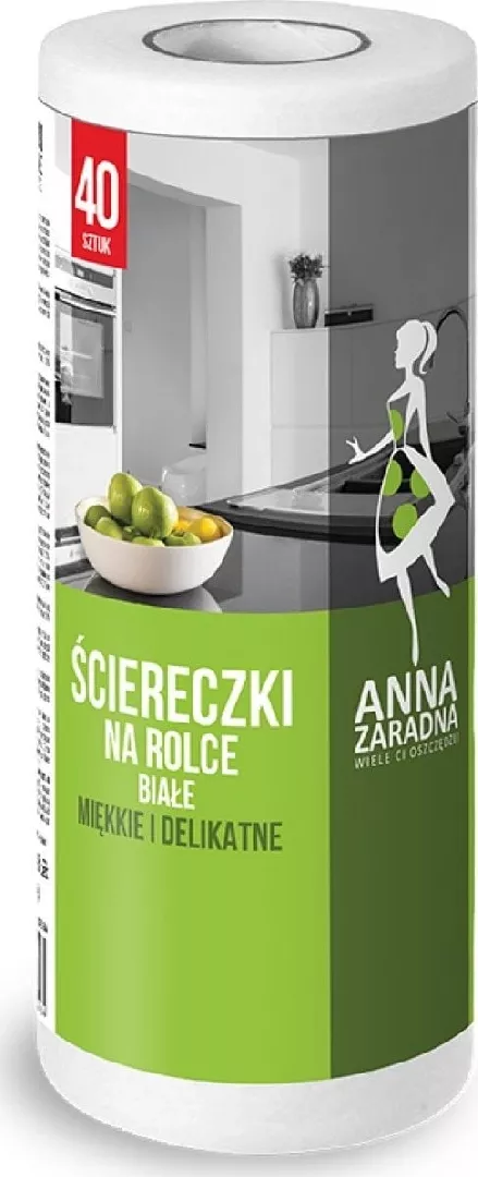 Anna Zaradna Ściereczki na rolce ANNA