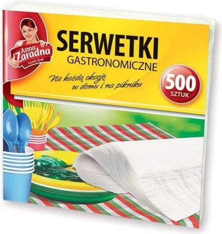 Anna Zaradna Serwetki gastronomiczne 15X15  opakowanie