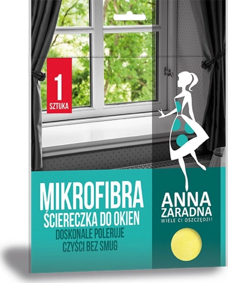 ANNA ZARADNA Microfiber window cloth -