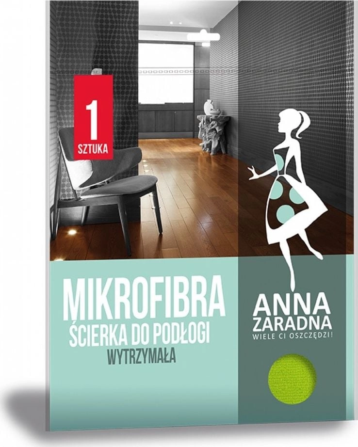 Anna Zaradna Mikrofibra ściereczka do podłogi