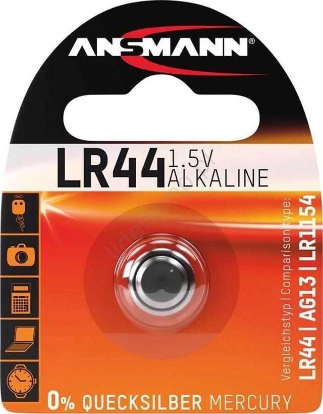 Ansmann Bateria LR44 10 szt. 10678337