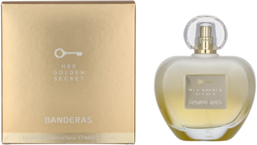 Antonio Banderas Ladies Her Golden Secret