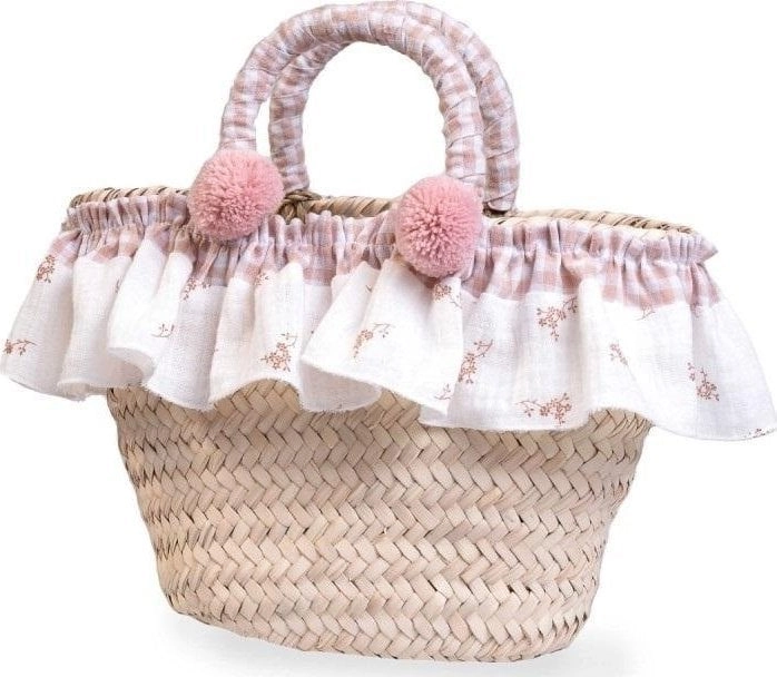 Palm leaf bag for an Antonio