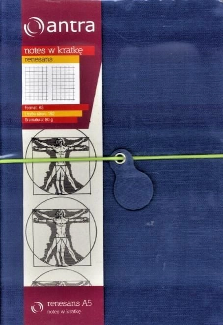 Antra Notes A5 Kratka Renaissance (244323)