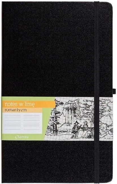 Antra Notes A6 Line Romanticism Black