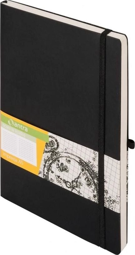 Antra Notes A5 Kratka Impresja Black