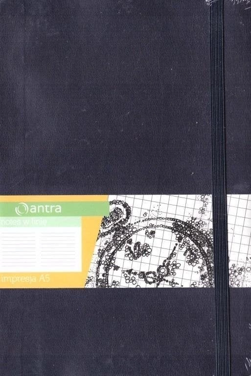 A5 Line Impresja notebook  navy blue