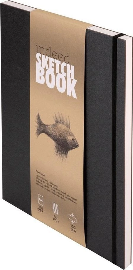 Indeed Sketch Notebook A4 black 5904210084261