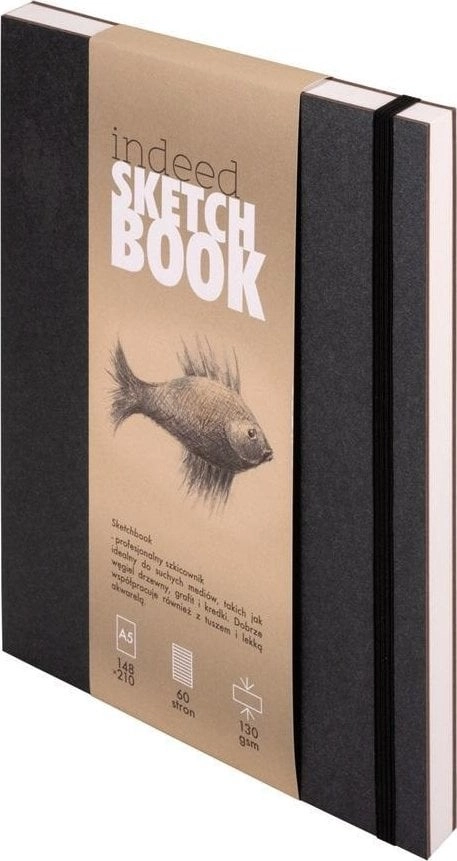 Indeed Sketch Notebook A5 black 5904210084278