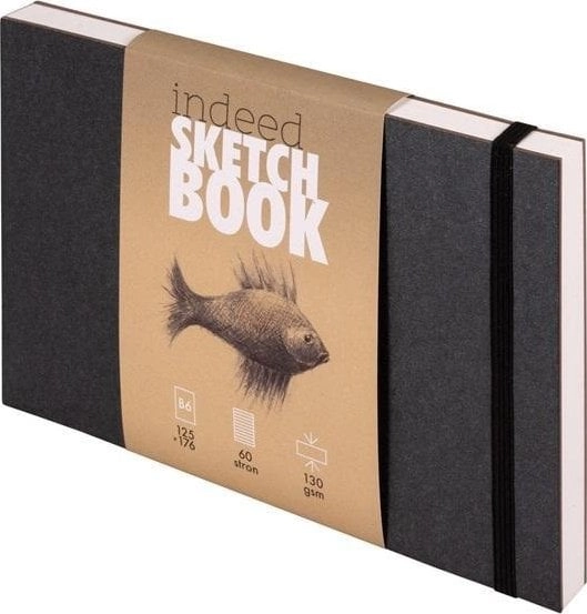 Indeed Sketch Notebook B6 black 5904210084285